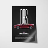 DBS Volante Car Poster