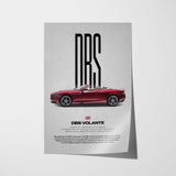 DBS Volante Car Poster