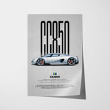 CC850 Car Poster