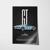 GT40 Mark I Car Poster