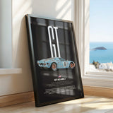 GT40 Mark I Car Poster