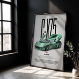 C-X75 Car Poster