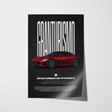 GranTurismo MC Stradale Car Poster
