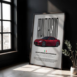 GranTurismo MC Stradale Car Poster