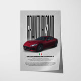GranTurismo MC Stradale Car Poster