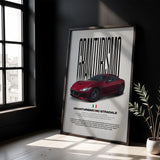 GranTurismo MC Stradale Car Poster