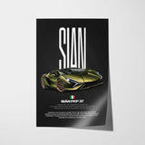 Sián FKP 37 Car Poster