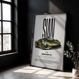 Sián FKP 37 Car Poster