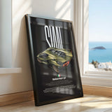 Sián FKP 37 Car Poster
