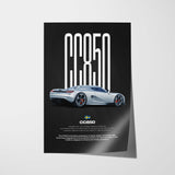 CC850 Car Poster
