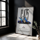 C-X75 Car Poster