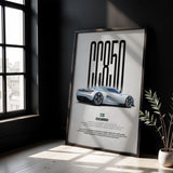 CC850 Car Poster