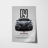 E63S Car Poster