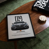 E63S Car Poster