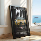 RX-7 Car Poster