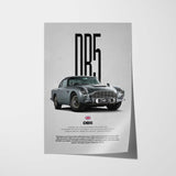 DB5 Car Poster