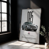 DB5 Car Poster