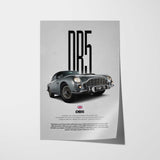 DB5 Car Poster