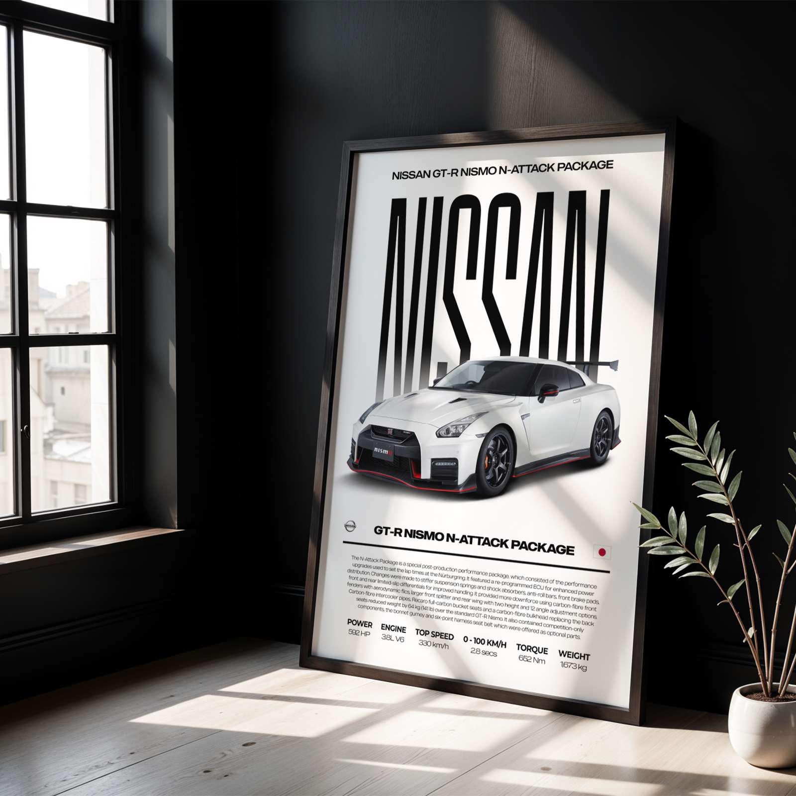 Nissan GT-R Nismo N-Attack Poster