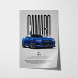 Camaro ZL1 Car Poster