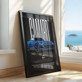 Camaro ZL1 Car Poster