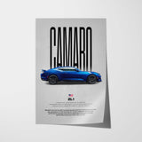 Camaro ZL1 Car Poster
