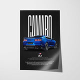 Camaro ZL1 Car Poster