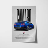 Camaro ZL1 Car Poster