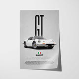 Dino 246 GT Car Poster