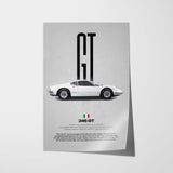 Dino 246 GT Car Poster