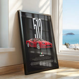 512 M Car Poster