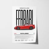 Ferrari Novitec F12 N-Largo Poster