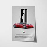 J50 Car Poster
