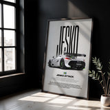 Jesko Attack Car Poster