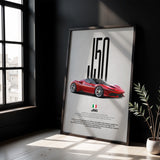 J50 Car Poster
