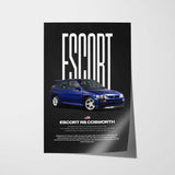 Escort RS Cosworth Car Poster