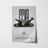 CCXR Car Poster