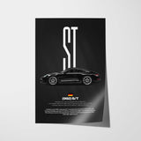 ST Car Poster