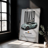 Dakar Car Poster