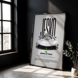 Jesko Attack Car Poster
