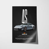 992 4S Car Poster