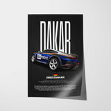 Dakar Car Poster