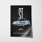 ST Car Poster