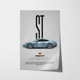 ST Car Poster