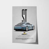 ST Car Poster