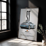 ST Car Poster
