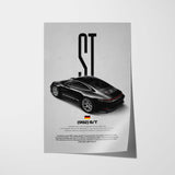ST Car Poster