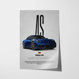 4S Car Poster