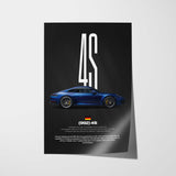 4S Car Poster