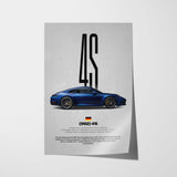 4S Car Poster